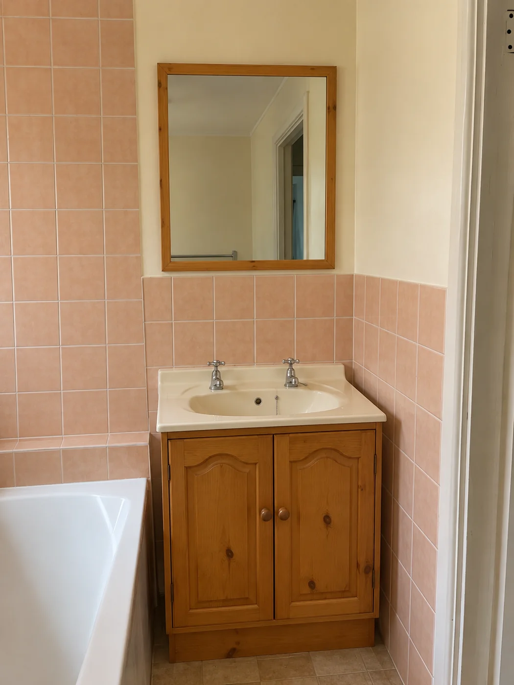 Older vanity layout