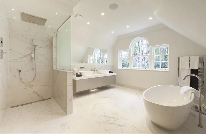Contemporary wet room